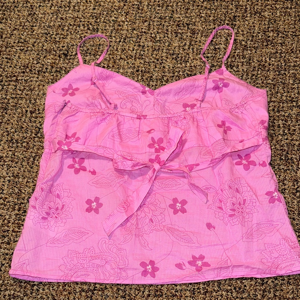 Tommy Hilfiger Pink Floral Top - Picture 3 of 3